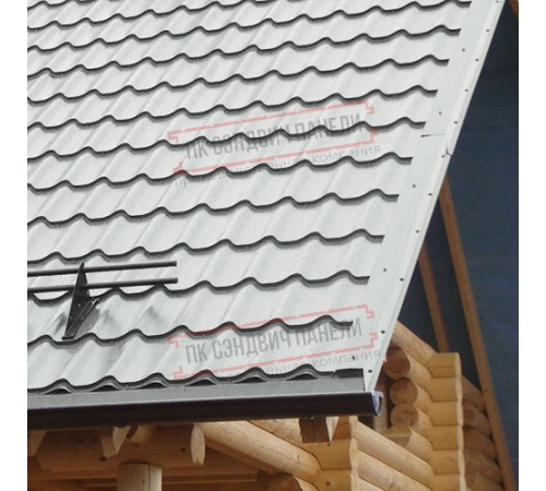 Планка торцевая 95х120х2000 ПЭ-7035-0.5