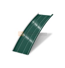 Продольно гнутый фальц профилированный 0,5 RAL 6005 Atlas