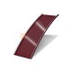 Продольно гнутый фальц гладкий 0,5 RAL 3005 Quarzit lite