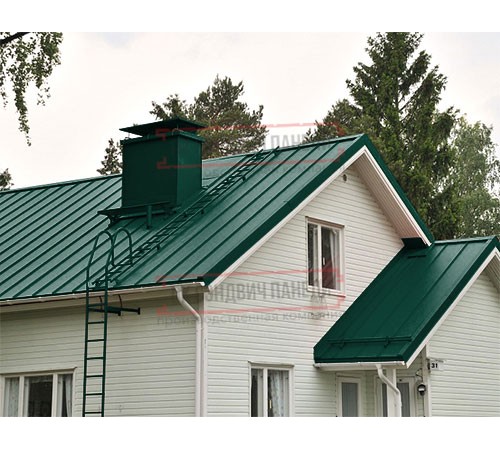 Кликфальц 0,5 Satin RAL6005 зеленый мох