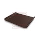 Кликфальц Pro 0,5 Satin RAL8017 шоколад с пленкой на замках