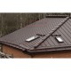 Кликфальц Pro 0,5 Satin RAL8017 шоколад с пленкой на замках