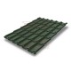 Металлочерепица Классик RAL6020 Velur-0,5