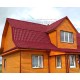 Металлочерепица классик плюс RAL3003 Полиэстер-0.45