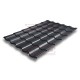 Металлочерепица Кредо RAL7024 Quarzit PRO Matt-0,5