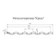 Металлочерепица Кредо RAL7024 Drap-0,45