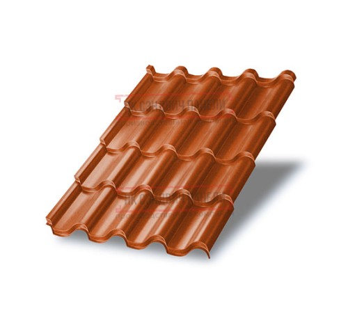 Металлочерепица Монтерроса-X Copper/Copper AGNETA-0.5