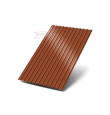 Профилированный лист МП10х1100 Norman RAL8004-0.5