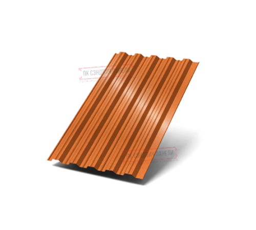 Профнастил НС35-1000 AGNETA-CopperCopper-0.5
