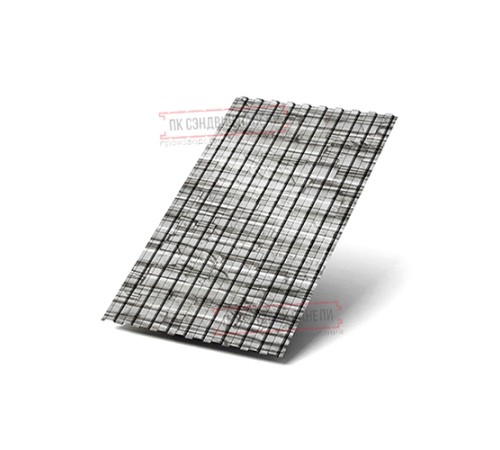 Профилированный лист С8х1150 ECOSTEEL-БелыйПлитняк-0.5.