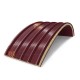 Сэндвич-панели арочные с минеральной ватой, ширина 1200 мм, толщина 10 мм, 0.5/0.5, RAL3005