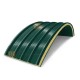 Сэндвич-панели арочные с пенополиизоциануратом, ширина 1000 мм, толщина 30 мм, 0.5/0.5, RAL6005