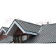 Сэндвич панели кровельные с пенополиизоциануратом, ширина 1000 мм, толщина 30 мм, 0.5/0.5, RAL7011