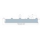 Нержавеющие сэндвич панели кровельные с пенополиизоциануратом, ширина 1000 мм, толщина 40 мм, 0.5/0.5, AISI 304