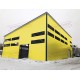 Сэндвич панели стеновые с пенополиуретаном, ширина 1000 мм, толщина 30 мм, 0.5/0.5, RAL1018