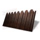 Профнастил фигурный С10 - 0,45 Окрас - А, Print Elite с пленкой Cherry Wood.