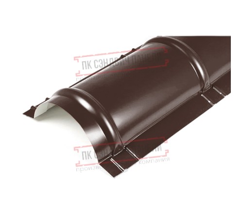 Планка конька круглого R110х2000 ПРМ-8017-0.5