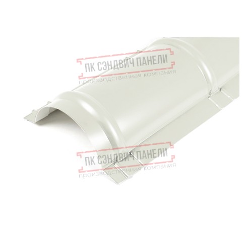 Планка конька круглого R110х2000 PURMAN-9010-0.5