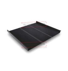 Фальц двойной стоячий Line 0,5 Satin Мatt RAL9005 черный