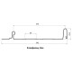Кликфальц Line 0,5 PurPro Мatt 275 RAL7024 мокрый асфальт