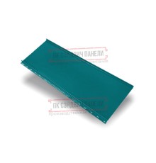 Кликфальц mini 0,45 Полиэстер RAL5021 водная синь с пленкой на замках
