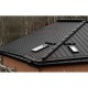 Кликфальц Pro 0,5 Rooftop Matte RAL9005 черный с пленкой на замках