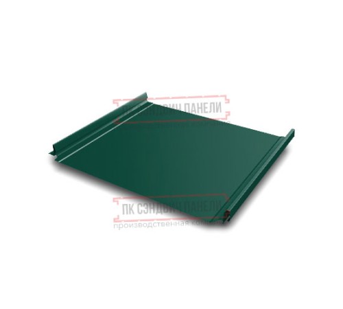 Кликфальц Pro 0,5 Satin Мatt RAL6005 зеленый мох с пленкой на замках