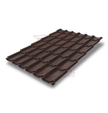 Металлочерепица Классик RAL8017 Satin Мatt-0,5