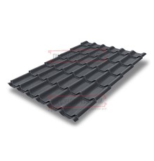 Металлочерепица Классик RAL7024 Satin Мatt-0,5