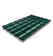 Металлочерепица Кредо RAL6005 Drap-0,45