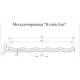 Металлочерепица модульная Квинта Uno 3D RAL1015 Полиэстер-0,45