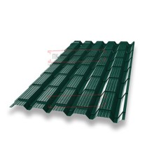 Металлочерепица Монкатта RAL6005 Полиэстер-0,4
