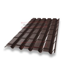 Металлочерепица Монкатта RAL8017 Полиэстер-0,4