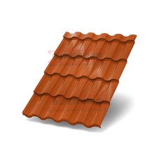 Металлочерепица Монтекристо-ML Copper/Copper AGNETA-20-0.5