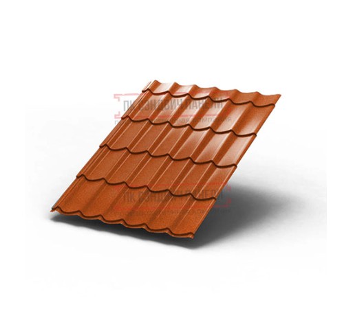 Металлочерепица Монтеррей Copper/Copper AGNETA-0.5