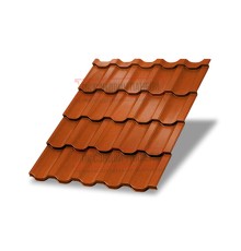 Металлочерепица Трамонтана-M Copper/Copper AGNETA-20-0.5