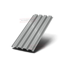 Профнастил Н60-845 Полиэстер RAL-9006-0.5
