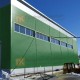Сэндвич панели гладкие с пенополиизоциануратом, ширина 1200 мм, толщина 120 мм, 0.5/0.5, RAL6002