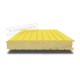 Сэндвич панели стеновые с пенополиуретаном, ширина 1200 мм, толщина 120 мм, 0.5/0.5, RAL1018
