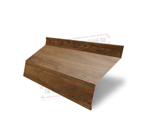 Ламель Milan new gofr 0,45 Print-Double Elite Antique Wood