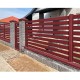Крепежная планка нижняя Texas 0,5 Rooftop Matte RAL 3011 коричнево-красный