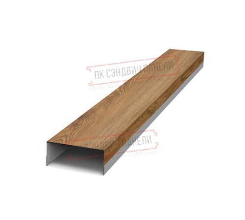 Крепежная планка верхняя Texas 0,45 Print Elite Antique Wood