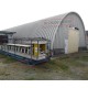 Профнастил H112ПГ-1.2, для бескаркасных ангаров, Полиэстер RAL 7004