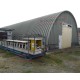 Профнастил H112ПГ-0.65, для бескаркасных ангаров, Полиэстер RAL 7005.