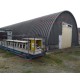 Профнастил H112ПГ-0.8, для бескаркасных ангаров, Полиэстер RAL 7024